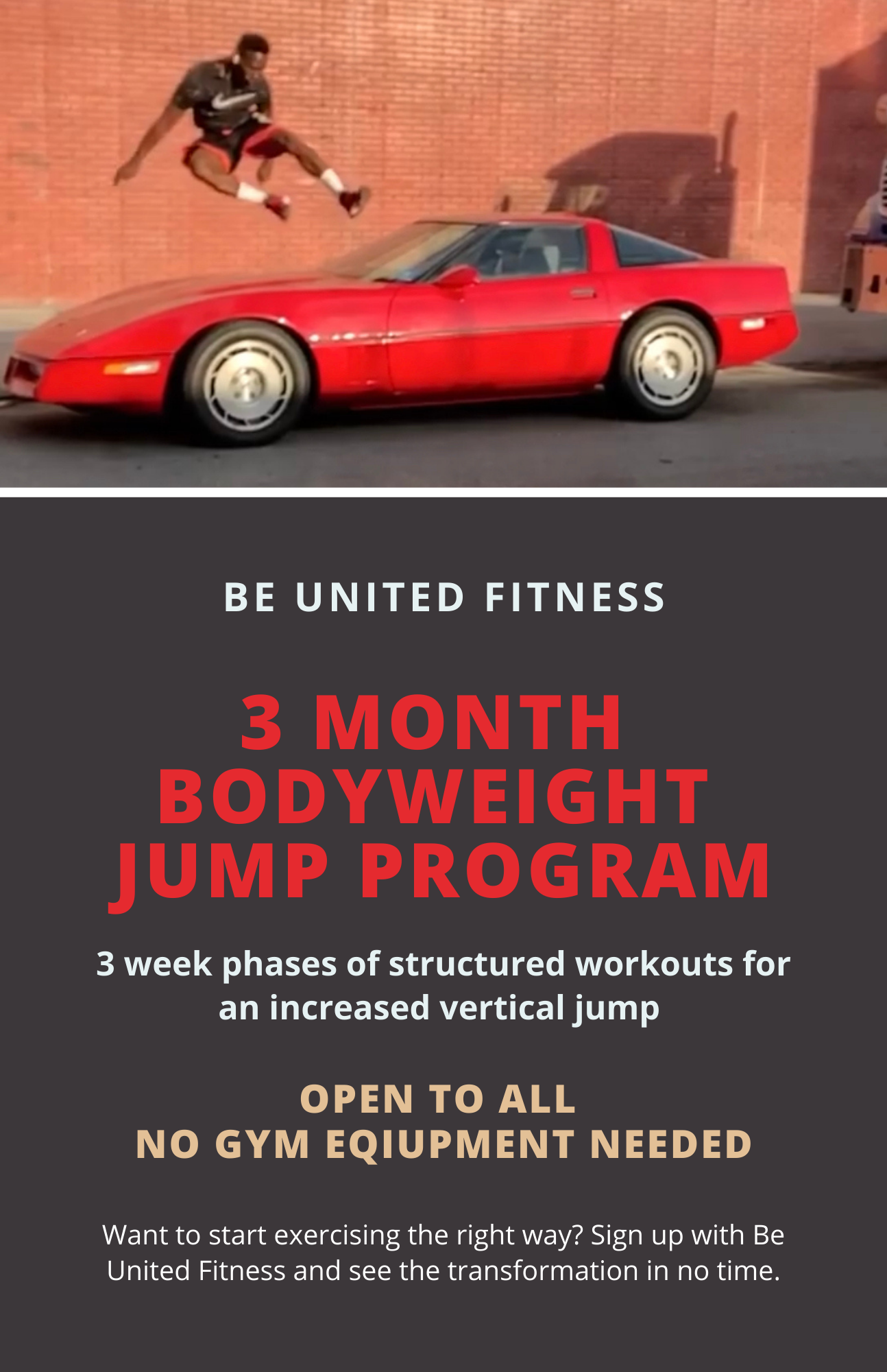 Bodyweight Jump Program (Demonstration videos included)